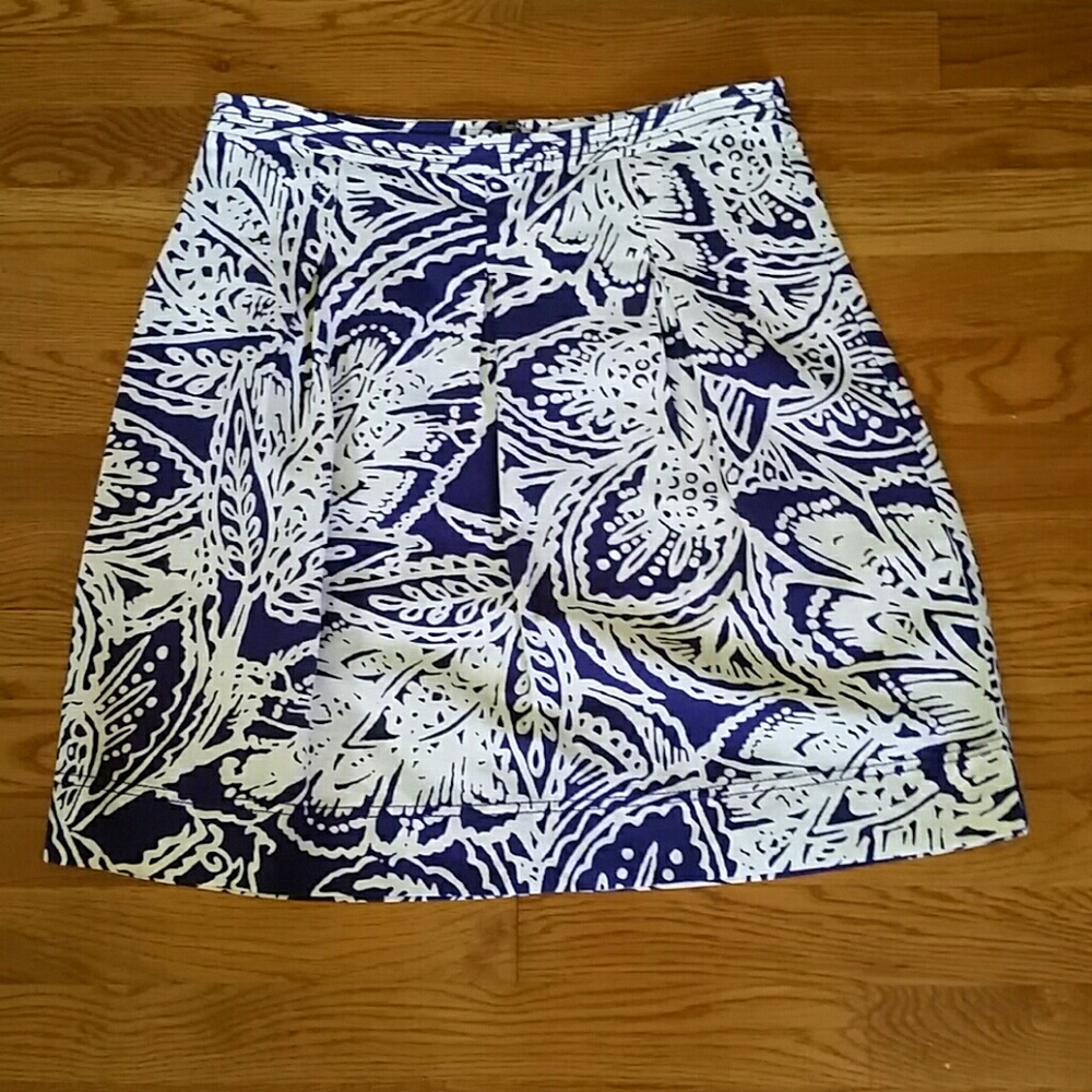 LOFT Floral Skirt